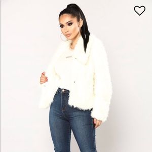 Fashion nova fur coat